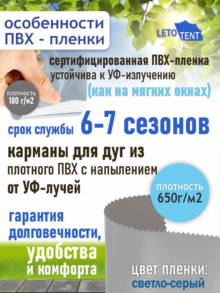 Купол для бассейна для каркасных и стационарных бассейнов, вариант, фото 6