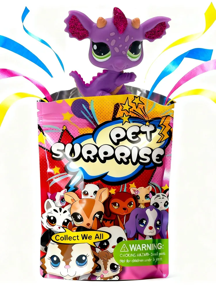 Pet Shop #2660,лпс игрушки,Короткошерстная кошка,подарок для девочки(С упаковочным пакетом), вариант