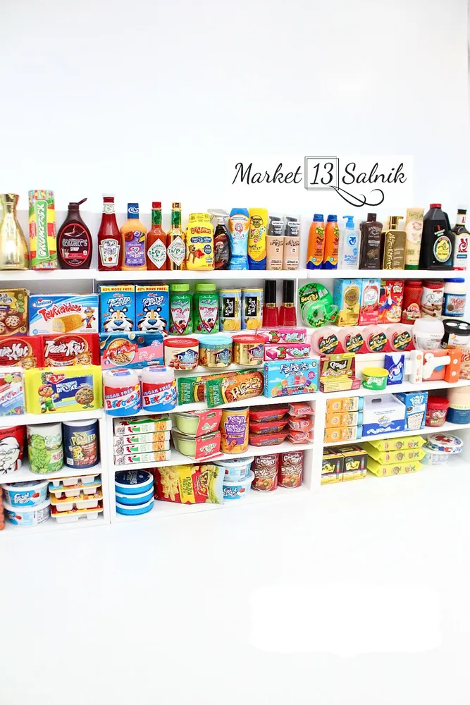Миниатюрный магазин товаров для кукол 25 предметов, вариант, фото 5