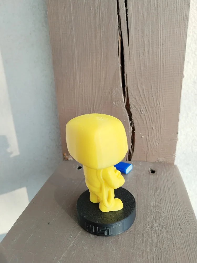 Хазмат, желтый, 12см