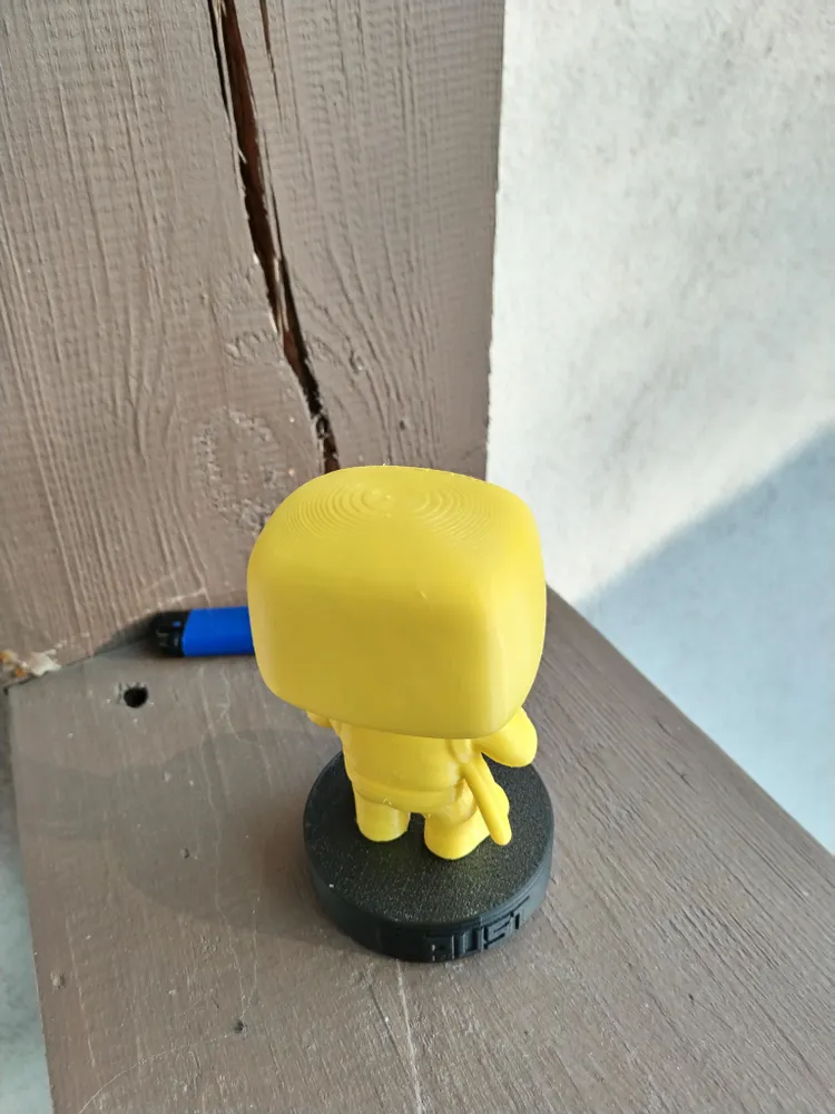 Хазмат, желтый, 12см