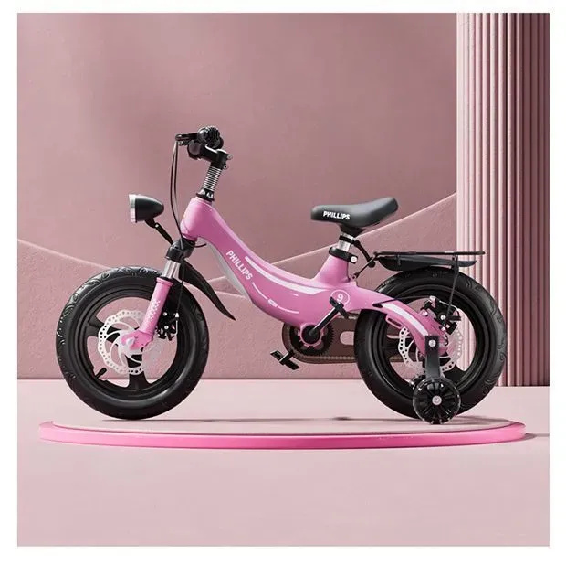 Детский велосипед 12 дюймов, рама из магниевого сплава, с амортизацией ...