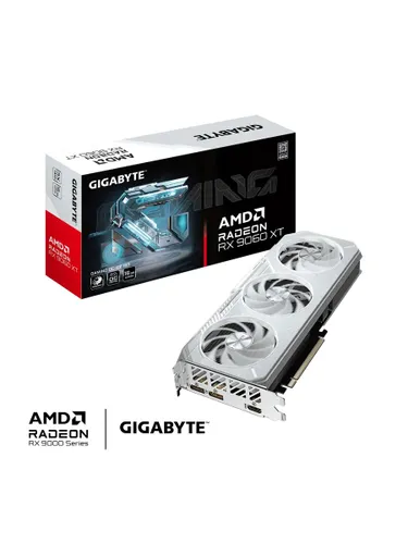 Gigabyte Видеокарта Radeon RX 9060 XT GV-R906XGAMINGOCICE-16GD 16 ГБ (GV-R906XGAMINGOCICE-16GD)