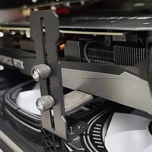 Универсальный кронштейн для видеокарты, поддержка графического процессора, крепления охлаждающего ве
