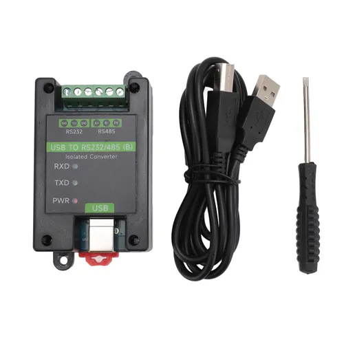 Конвертер USB в RS232 RS485, промышленный изолированный преобразователь с чипом FT232RNL, 3 светодио
