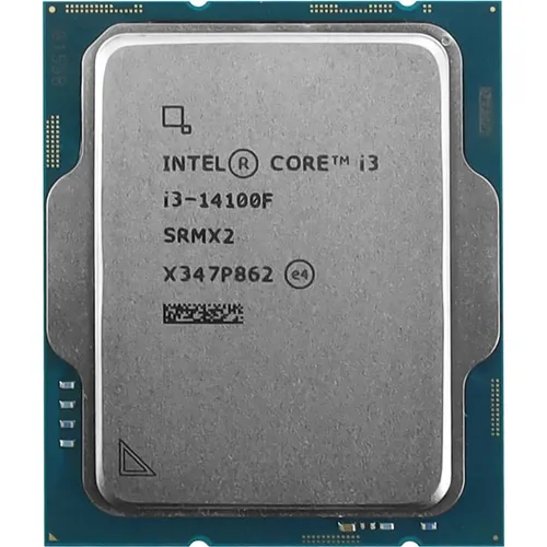 Процессор Intel Core i3 14100F, LGA 1700, OEM, CM8071505092207