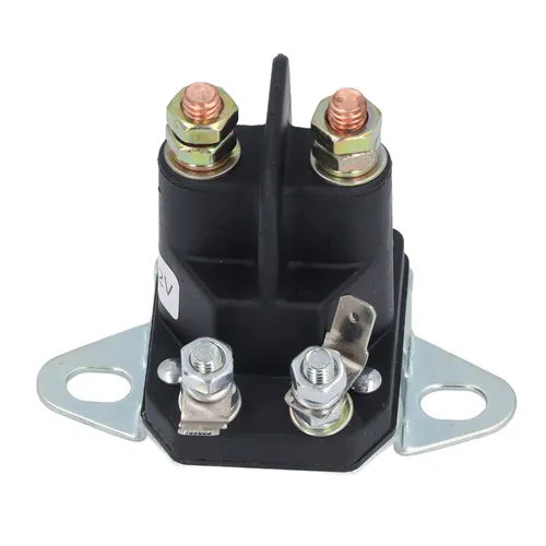 Стартерное реле соленоида 100А 12В, для газонокосилки и трактора, надежный пусковой выключатель