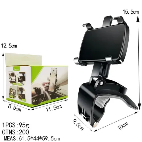 Держатель для телефона автомобильный в машину, на стекло, на панель, на присоске