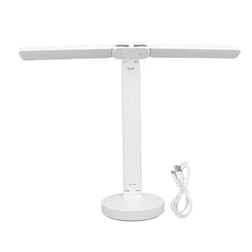 Складная настольная лампа LED с регулировкой яркости, 3 режима освещения для глаз, зарядка, держател