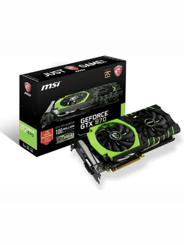 MSI Видеокарта GeForce GTX 970 MSI Green 4 ГБ (gtx 970 MSI Green 4gb GDDR5)