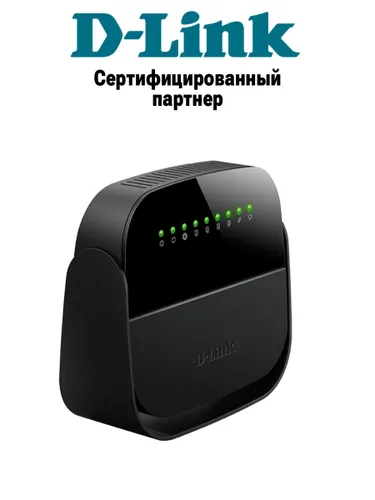 Роутер D-Link DSL-2640U-R1A Wi-Fi 4 N150 с поддержкой ADSL2+
