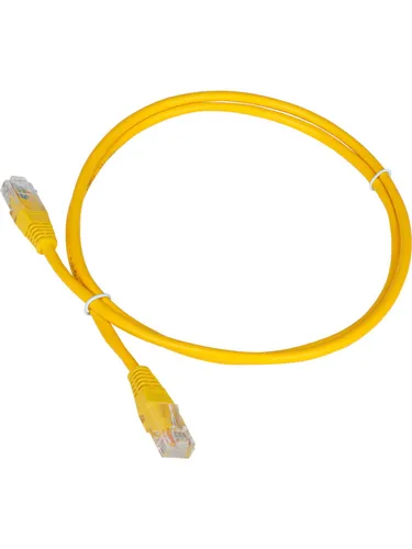 Патч-корд Lanmaster TWT-45-45-0.3-YL UTP RJ-45 вил.-вилка RJ-45 кат.5E 0.3м желтый ПВХ