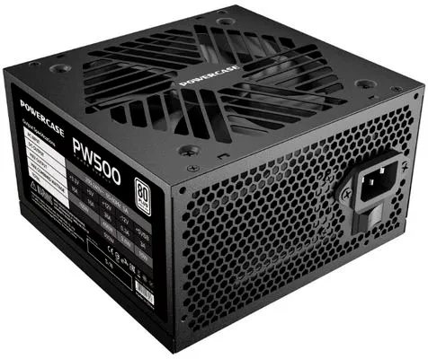 Powercase Блок питания компьютера PW500, 500 Вт (PS-500W-DC)