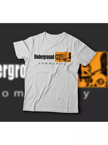 Футболка с принтом Russian андеграунд hub 01