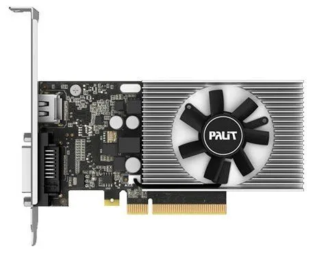 Palit Видеокарта GeForce GT 1030 Low Profile OEM 2 ГБ (NE5103000646-1080F)