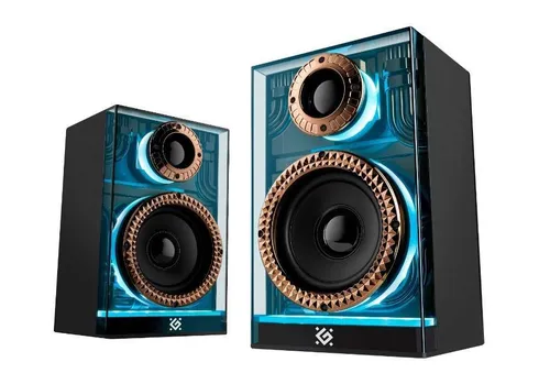 Акустическая система 2.0 Futuro 20 Вт, BT/USB/TF/AUX/2400мА*ч Defender (65087)