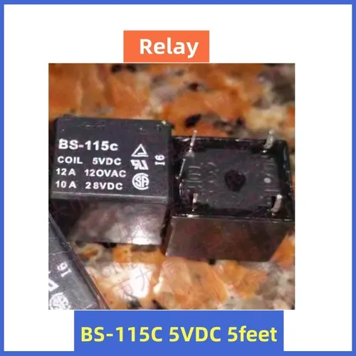 Реле BS-115C 5VDC, 5-контактное, электромагнитное (1 Form C SPDT)