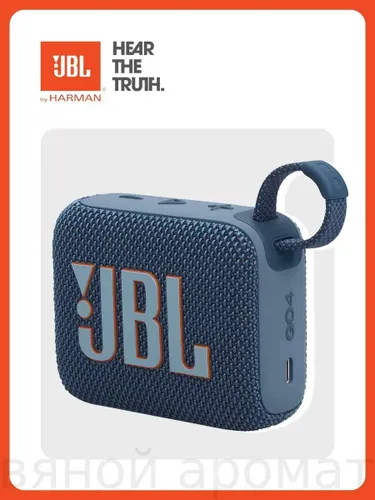 Беспроводная Bluetooth колонка GO4, синий