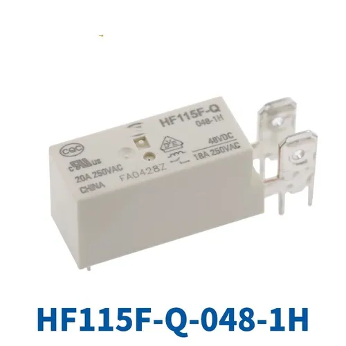 Реле электромагнитное HF115F-Q-048-1H (1НО, 5VDC, 16A 250VAC) - для промышленной автоматики