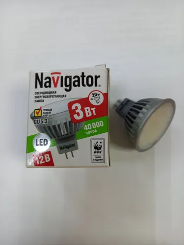 Navigator Лампочка, 3 Вт, 1 шт.