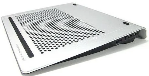 Подставка охлаждающая для ноутбука 13.3" Zalman ZM-NC1000 серебристая (2x65mm fan, 1500rpm, 2xUSB, м