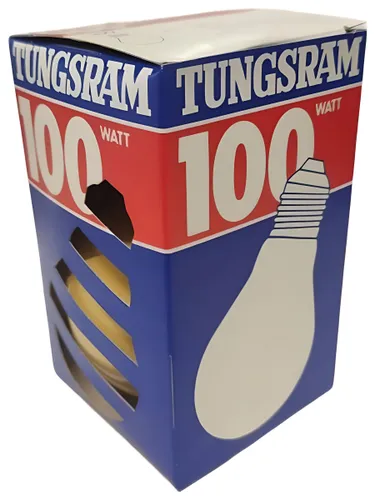 Tungsram лампа накаливания 100W 230V E27 декоративная, желтый свет, не привлекает насекомых - 1 шт.