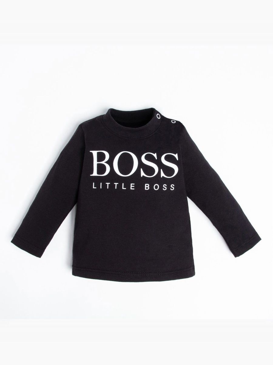 Кофта для мальчика, лонгслив для малыша 62 68 Крошка Я (Little Boss)
