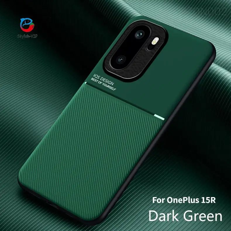 智能手机壳 用于 OnePlus 15R, 硅胶, 绿色