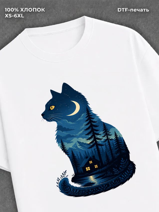 Футболка Кот