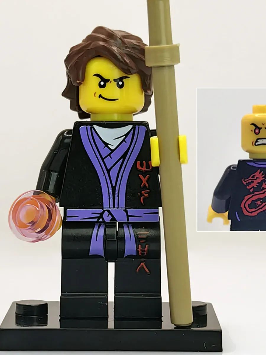 Фигурка молодой Гармадон с посохом / Ниндзяго / Минифигурка Ninjago