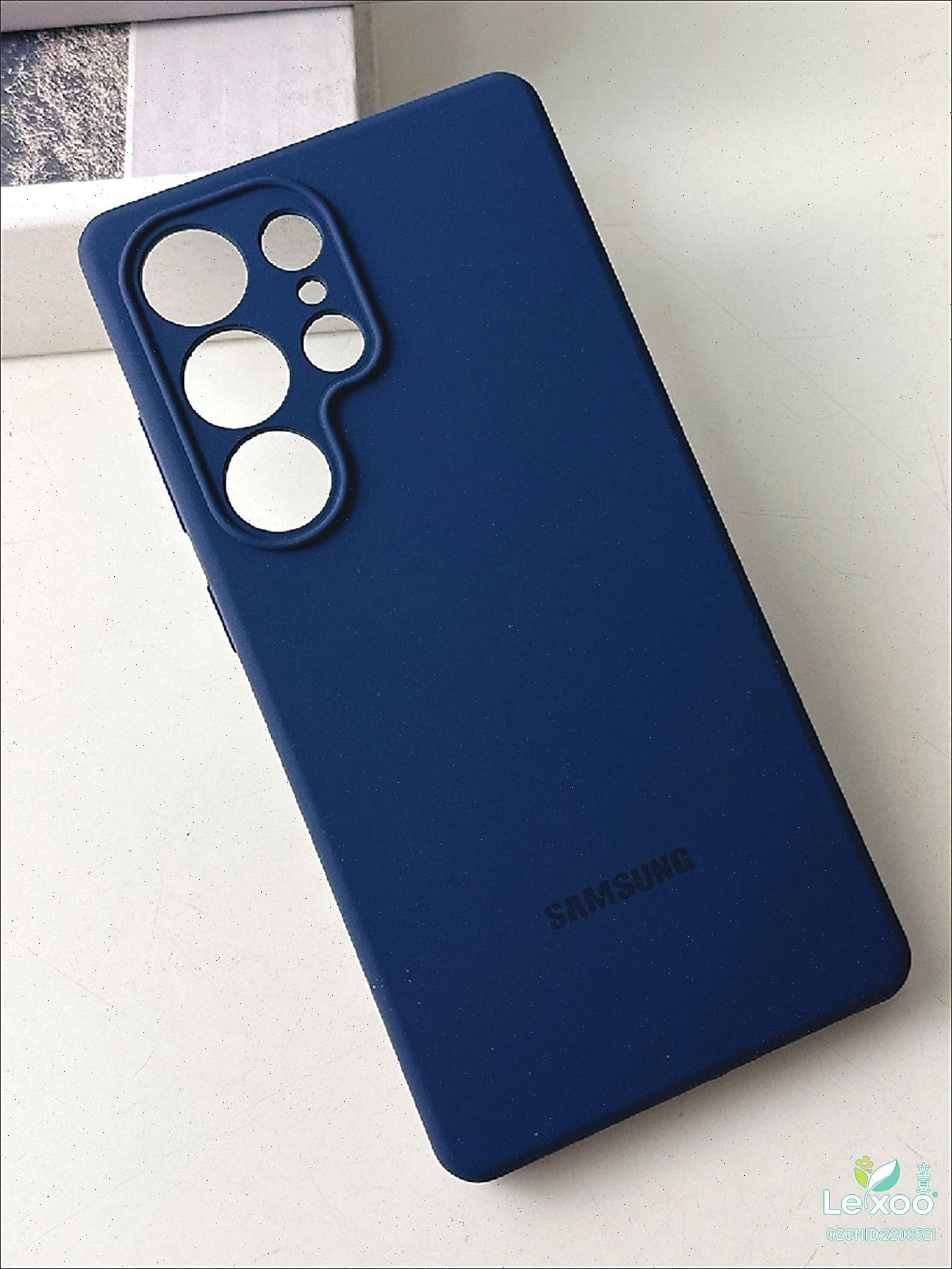 Samsung 智能手机壳 用于 Samsung Galaxy S26 Ultra, 硅胶, 深蓝色
