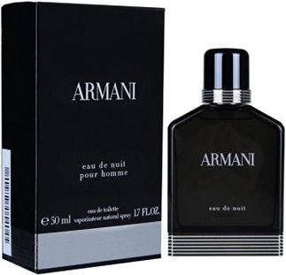 Giorgio Armani ARMANI EAU DE NUIT Туалетная вода для мужчин 50 мл купить