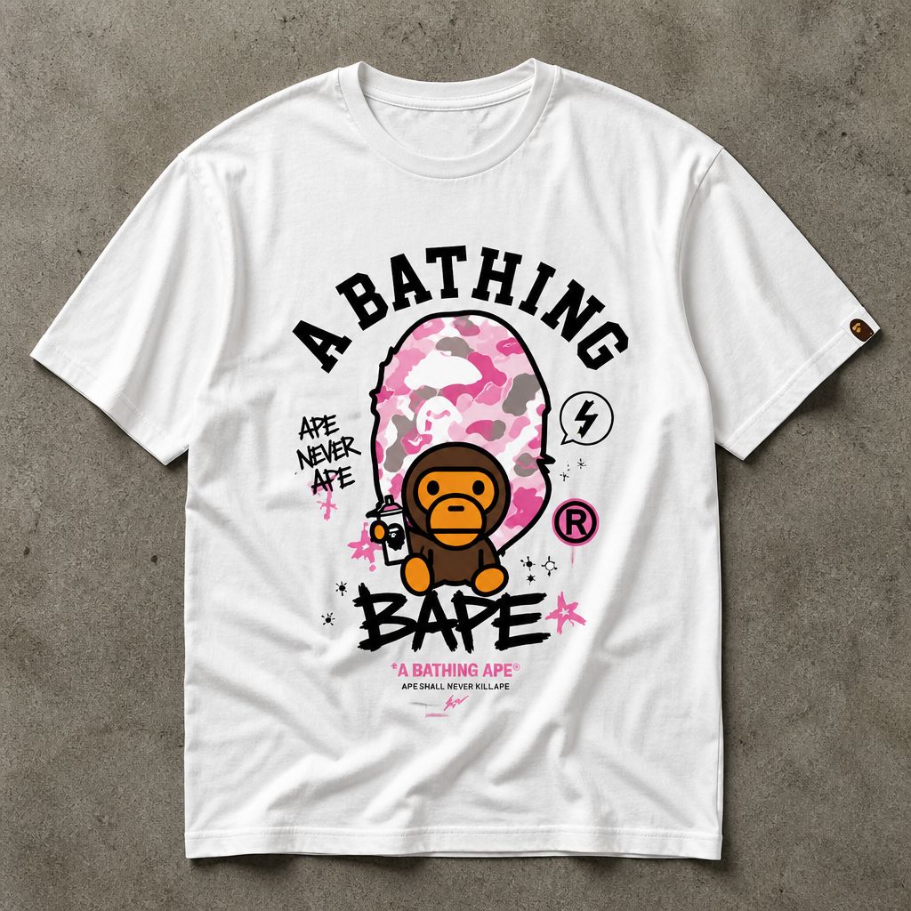 Футболка A Bathing Ape у2k