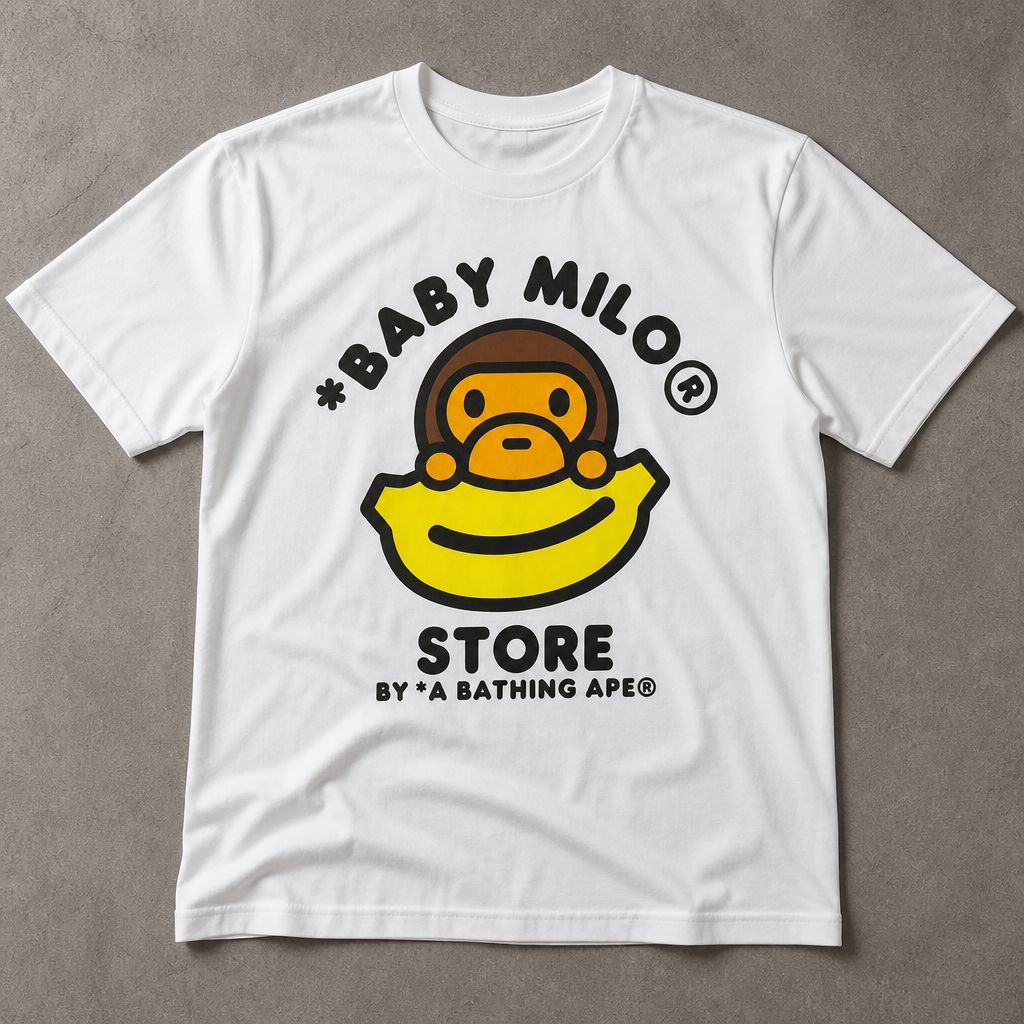 Футболка Bape Baby Milo Store Banana