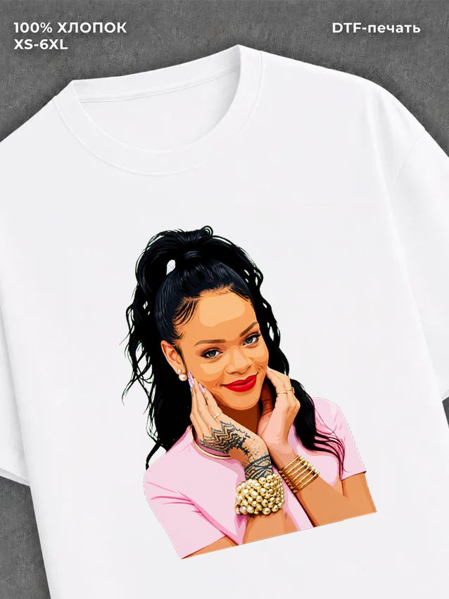 Футболка Rihanna
