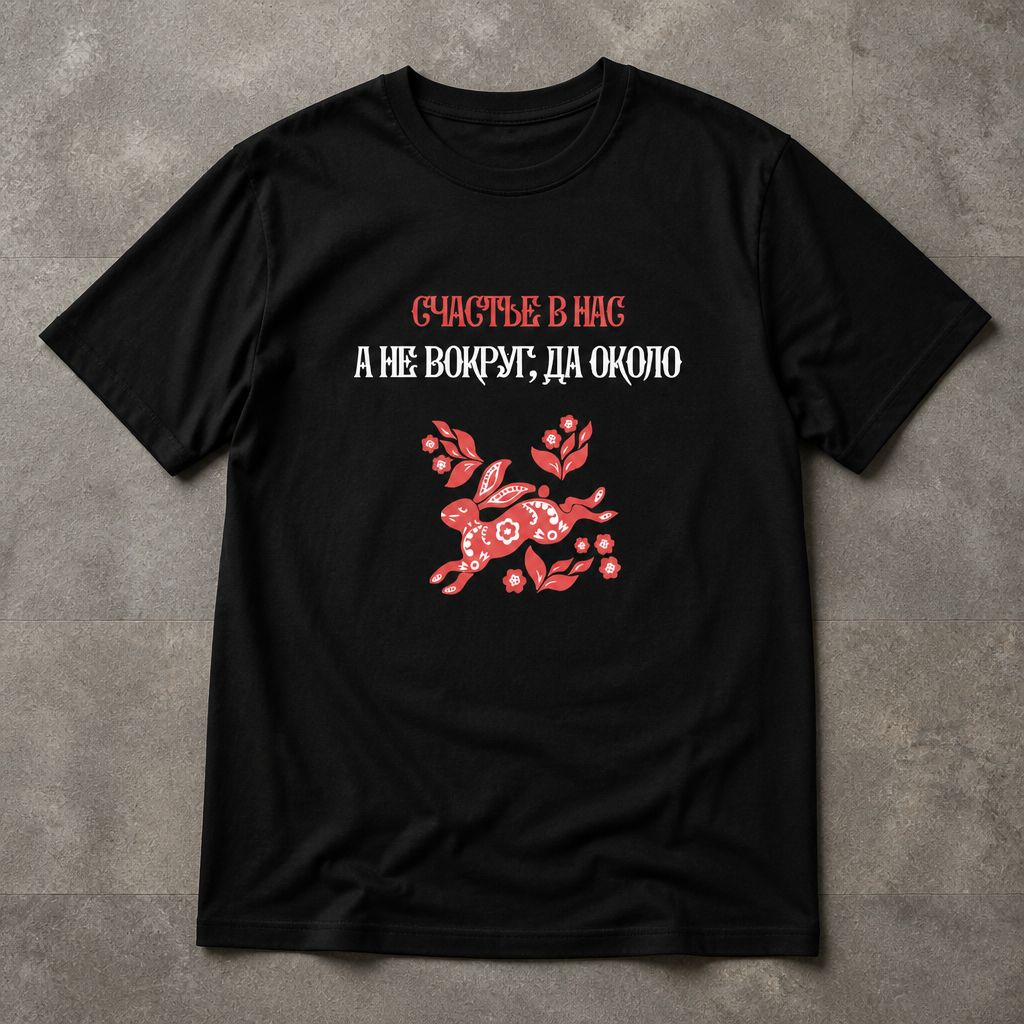Футболка в русском стиле y2k 1 шт flat_lay