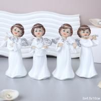 Декоративная фигурка Ангел, полистоун, 10 см