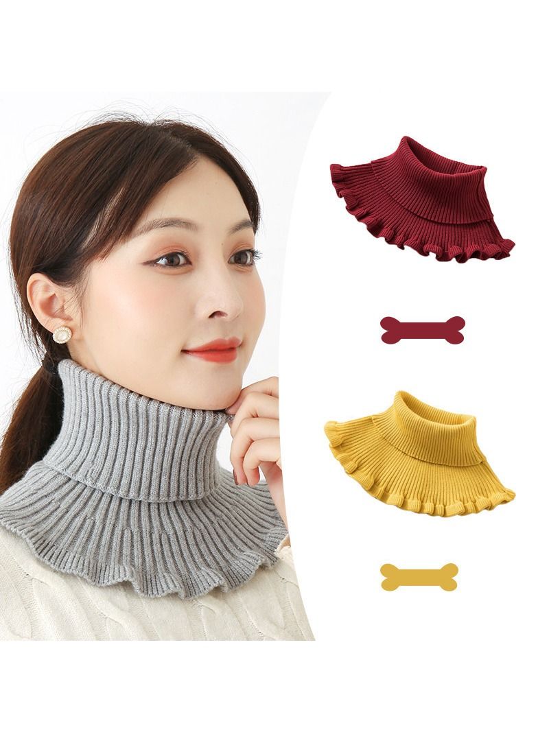 High Scarf Collar vs Standard Neck Warmer Material and Fit Comparison — view 1
