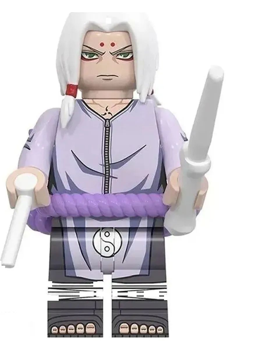 Фигурка Кагуя Кимимаро с костяными флейтами / Naruto Наруто / Минифигурка Аниме