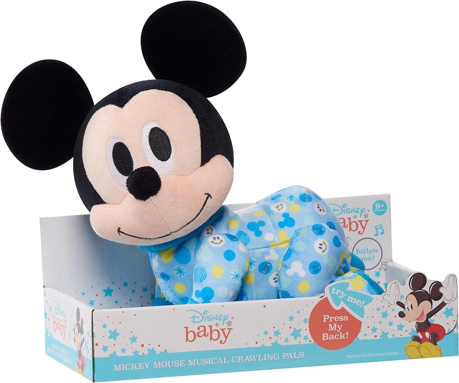Детская Музыкальная сягкая Игрушка Микки Маус, Disney