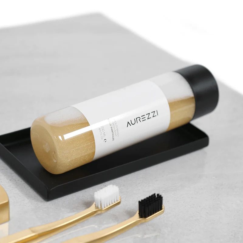 AUREZZI 24K Gold White Mouthwash 250 мл - ополаскиватель для полости рта купить