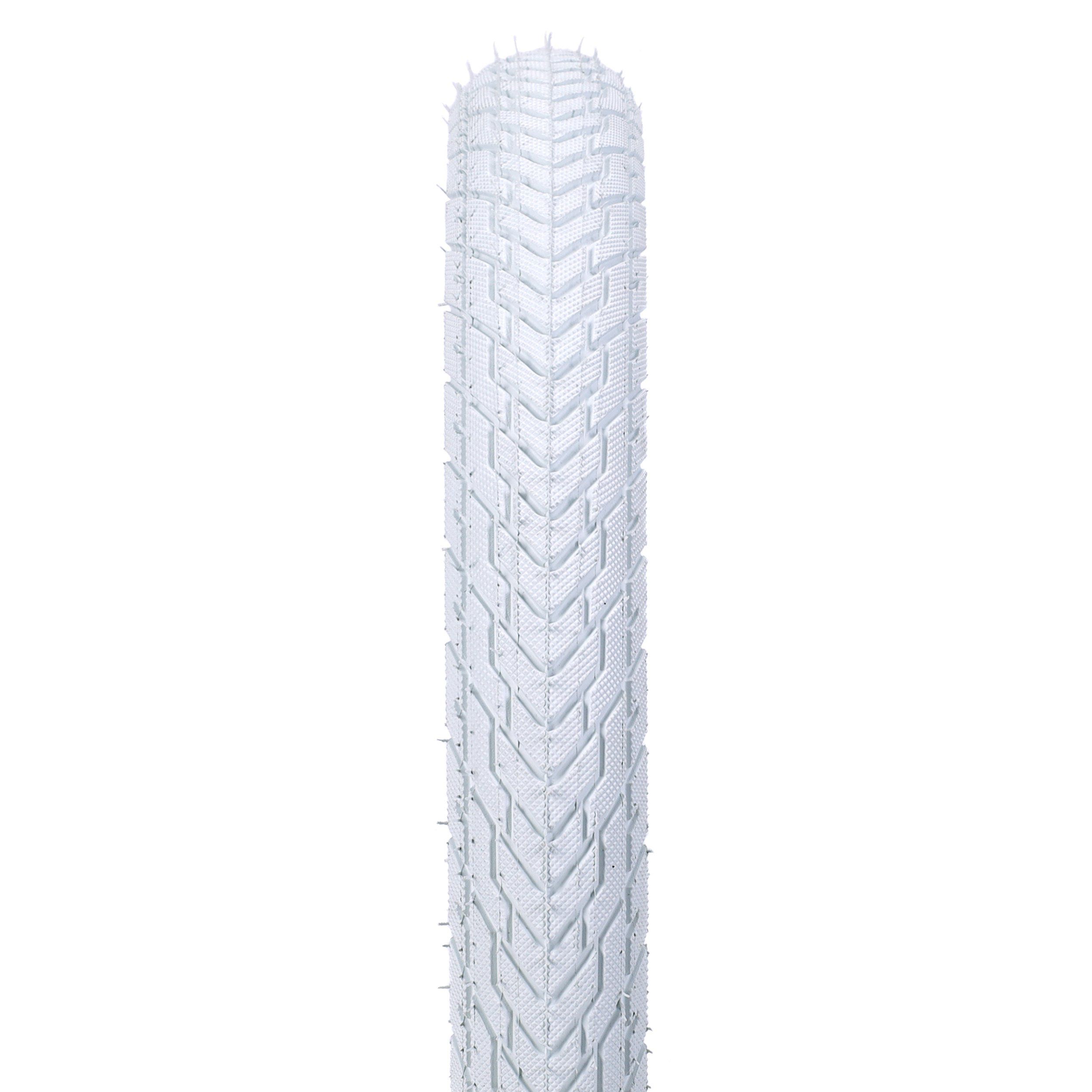 Покрышка для велосипеда KRYPTON WOOHOOO ZTO209W 20 х 2.35, белая, 60 TPI, для BMX и городского катания Покрышка для велосипеда KRYPTON WOOHOOO ZTO209W 20 х 2.35, белая, 60 TPI, для BMX и городского катания