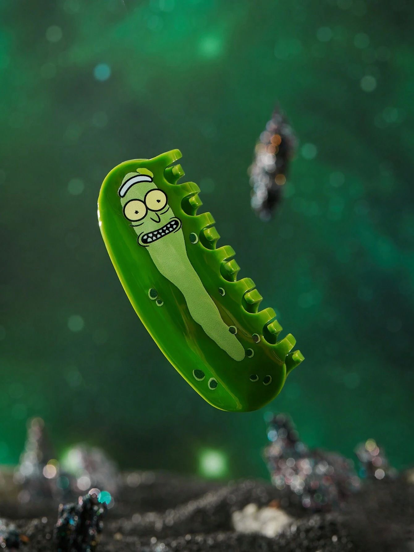Rick and Morty заколка огурчик Рик и Морти