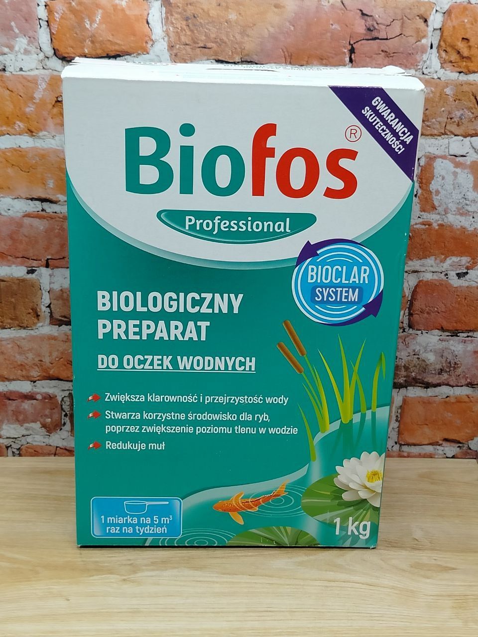 Biofos Professional Биологиеческий препарат для прудов 1 кг в коробке ...