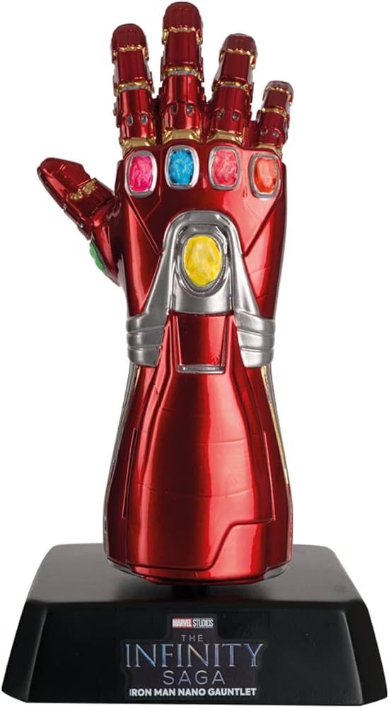 Реплика Перчатка железного человека Nano Gauntlet от Hero Collector Eaglemoss Коллекция Marvel Movie Museum