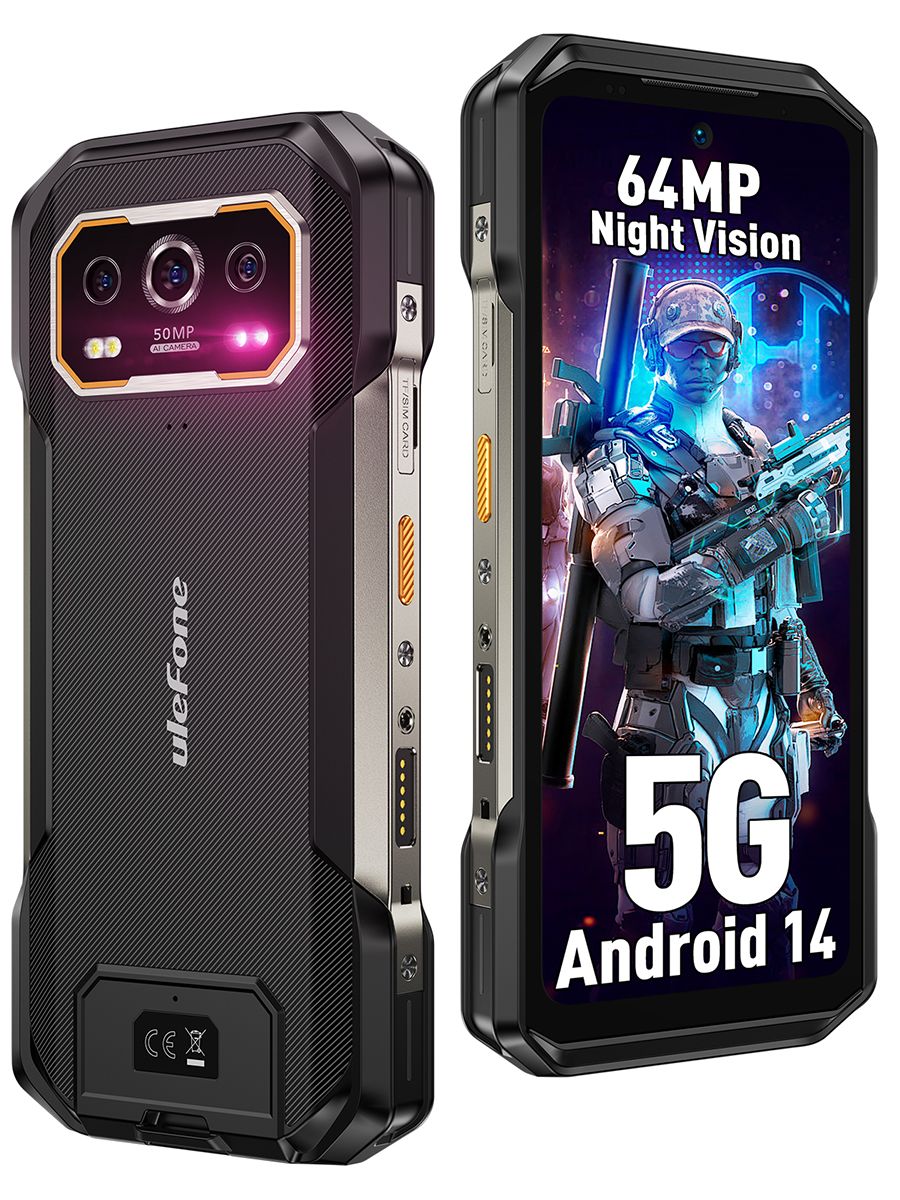 ULEFONEСмартфонArmor27Pro5GНочноевидение64МПащищенныйтелефонGlobal12/256ГБ