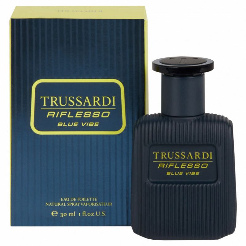 TRUSSARDI RIFLESSO blue vibe Туалетная вода для мужчин 30 мл купить