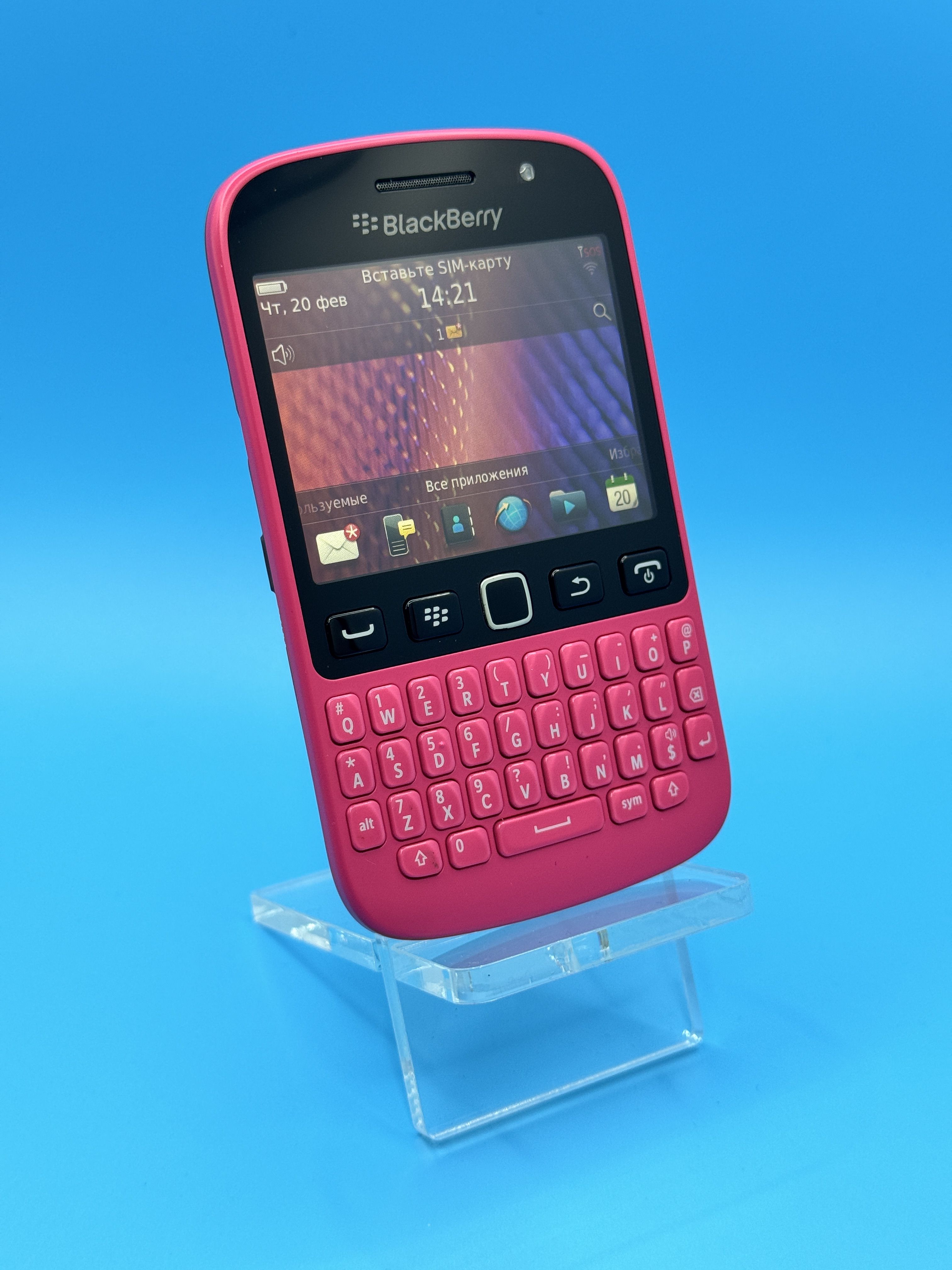 スマートフォン・携帯電話 【箱あり】ピンク SIMフリー BlackBerry
