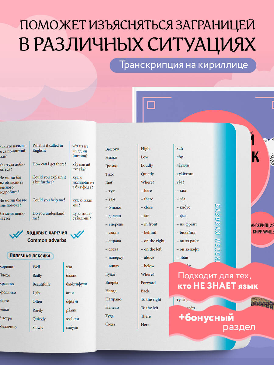 Разговорник английский язык карманный в путешествие | Pocket English Phrasebook for Travel - Ozon image 1