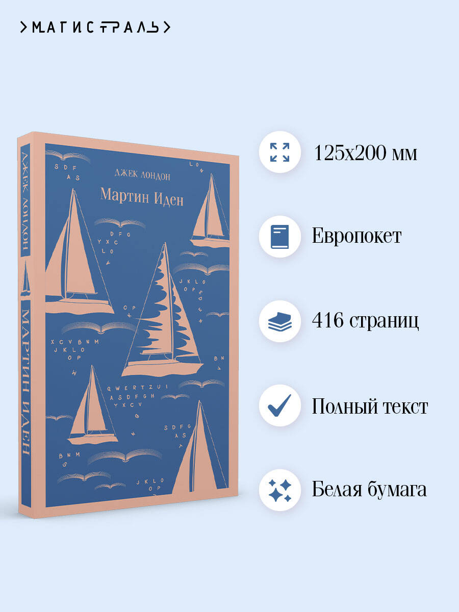 Мартин Иден | Jack London: Martin Eden - Ozon image 1
